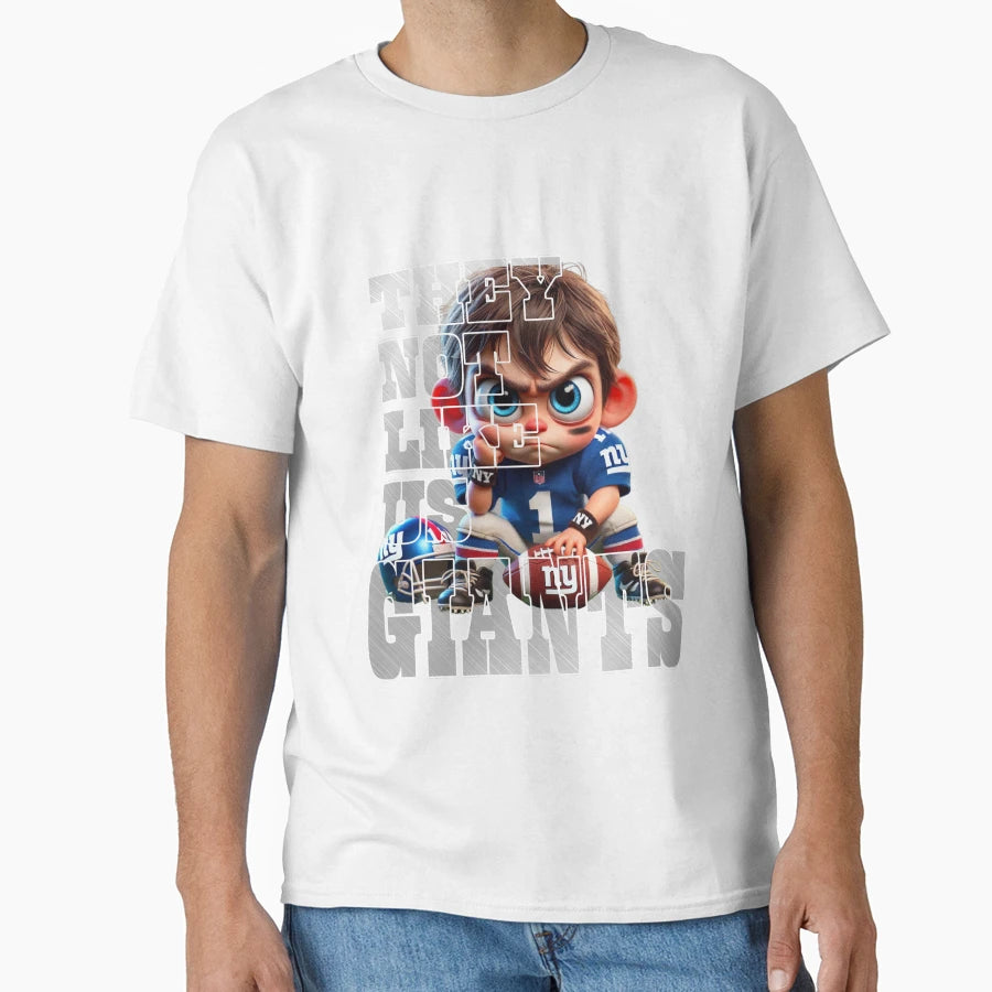 New York Giants They Not Like Us T-Shirt - Streetwear Style for Adults - T-Shirt, Sweatshirt, Hoodie