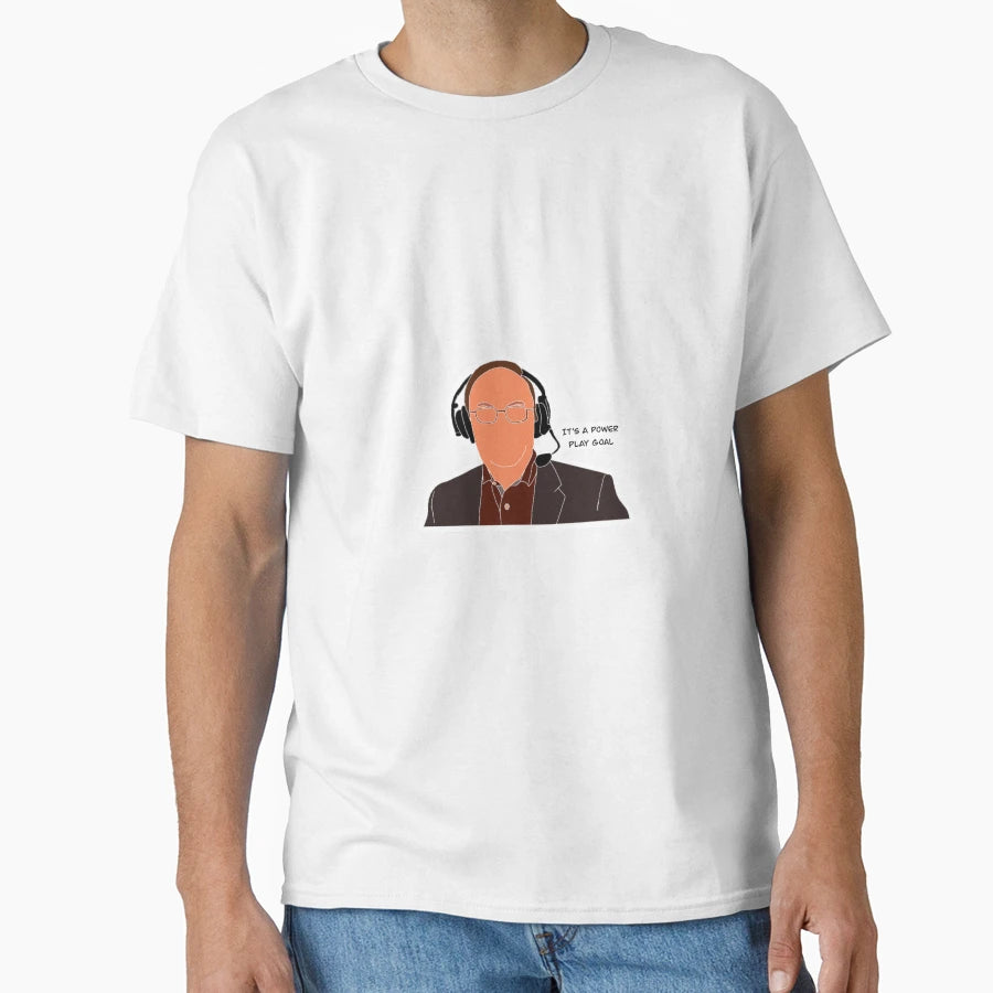 Sam Rosen Its Power Play Goal T-Shirt - Minimalist Print Men Women - T-Shirt, Sweatshirt, Hoodie