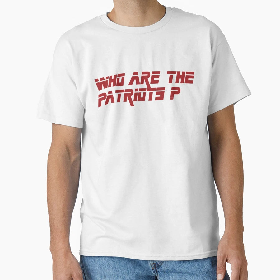 Metal Gear Solid Who Are Patriots T-Shirt - Aesthetic Graphic Men Women - T-Shirt, Sweatshirt, Hoodie