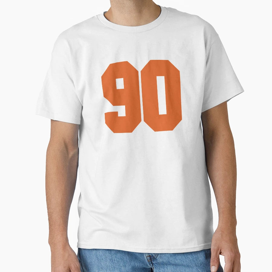 90 Number Cleveland Sports Ninety T-Shirt - Aesthetic Graphic for Adults - T-Shirt, Sweatshirt, Hoodie
