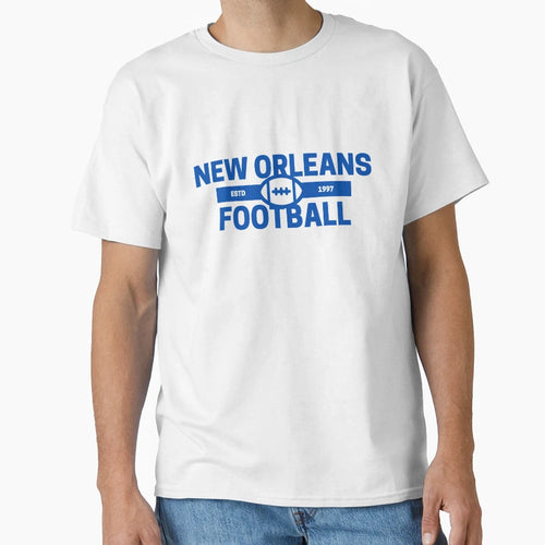New Orleans Football T-Shirt - Fun Novelty Design for Adults - T-Shirt, Sweatshirt, Hoodie