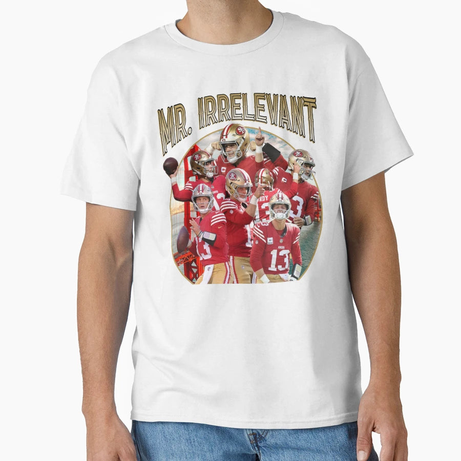 BP Mr Irrelevant T-Shirt - Minimalist Print Unisex - T-Shirt, Sweatshirt, Hoodie