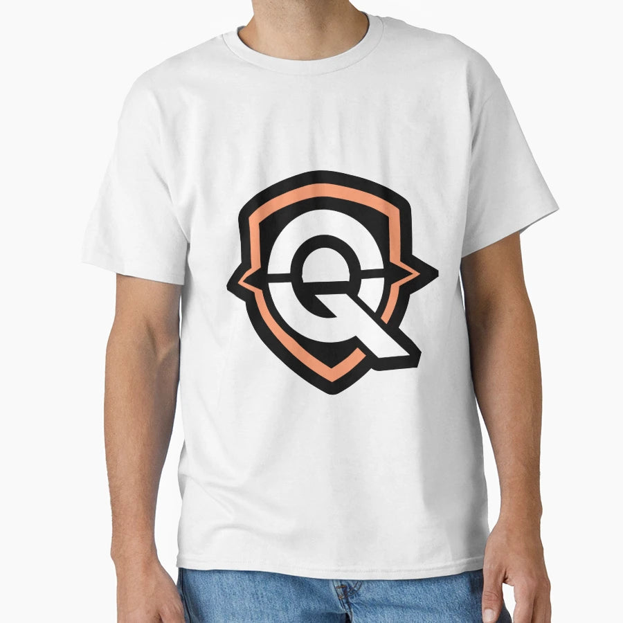 Copy Illustration Letter Q Esports T-Shirt - Aesthetic Graphic Unisex - T-Shirt, Sweatshirt, Hoodie