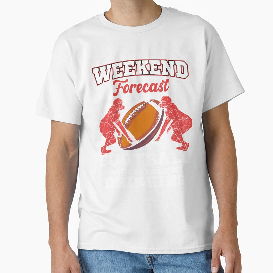 American Football T-Shirt - Minimalist Print Men Women - T-Shirt, Sweatshirt, Hoodie