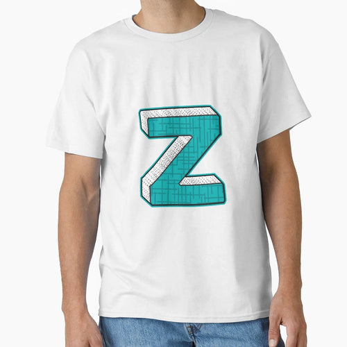 Alphabets Blue Ywzmls 17 T-Shirt - Minimalist Print Men Women - T-Shirt, Sweatshirt, Hoodie