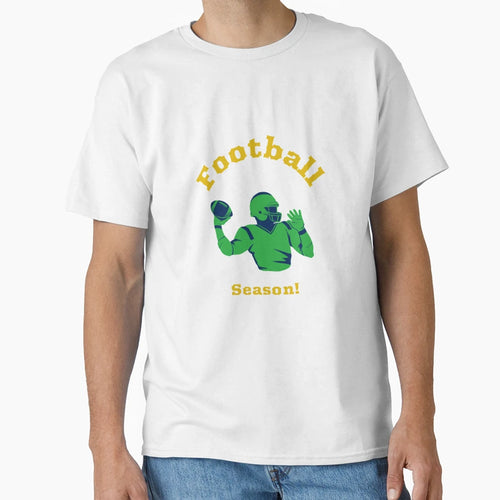 Football Season T-Shirt - Custom Art Print for Adults - T-Shirt, Sweatshirt, Hoodie