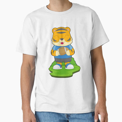 Tiger American Football Sports T-Shirt - Aesthetic Graphic Men Women - T-Shirt, Sweatshirt, Hoodie