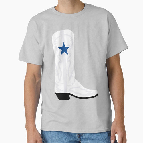 Cowboys Boot T-Shirt - Aesthetic Graphic Unisex - T-Shirt, Sweatshirt, Hoodie
