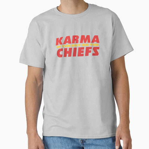 Karma Is Guy Chiefs Eras Tour Karma T-Shirt - Unique Graphic for Adults - T-Shirt, Sweatshirt, Hoodie