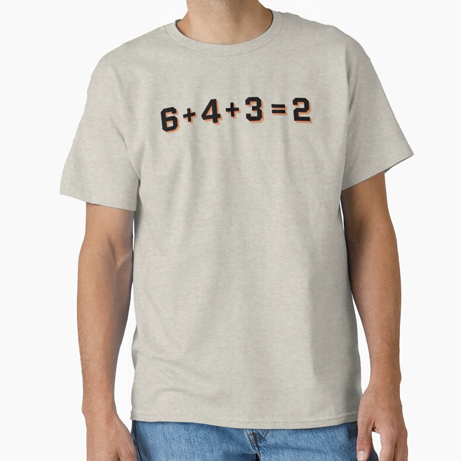 6 4 3 2 Double Play T-Shirt - Aesthetic Graphic Men Women - T-Shirt, Sweatshirt, Hoodie
