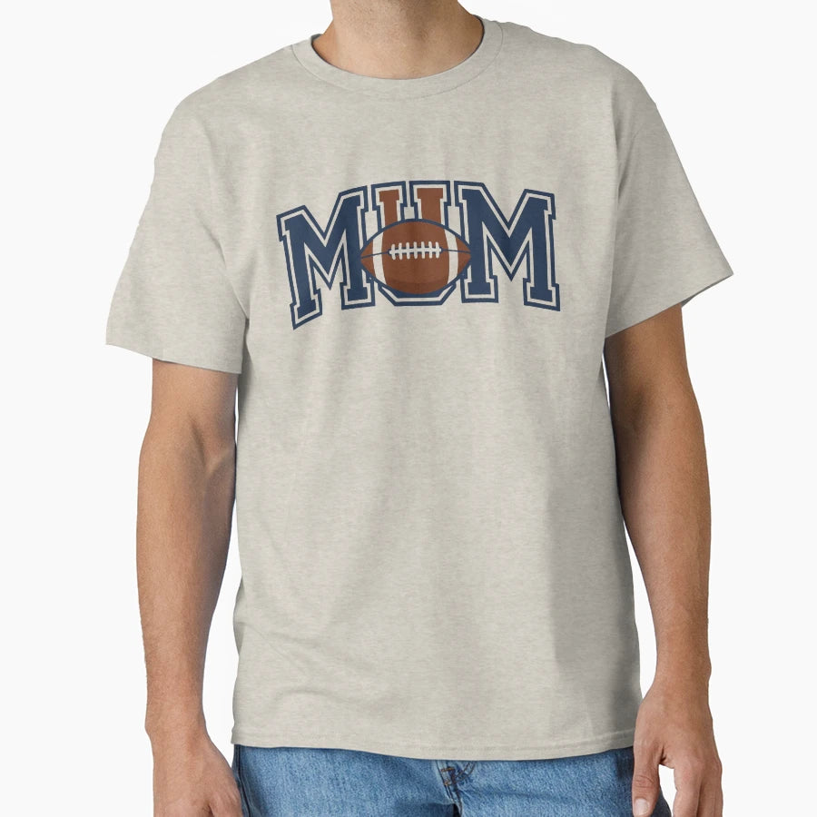 Custom American Football Sports Logo T-Shirt - Casual Everyday Wear Unisex - T-Shirt, Sweatshirt, Hoodie