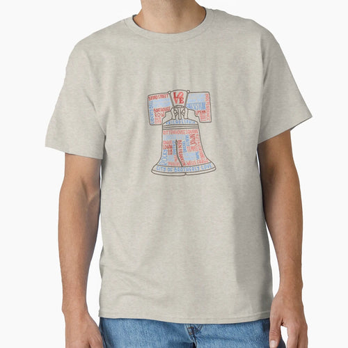 Philly Liberty Bell T-Shirt - Unique Graphic for Adults - T-Shirt, Sweatshirt, Hoodie