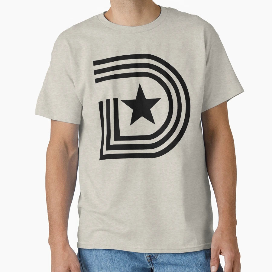 D Town Black Star T-Shirt - Casual Everyday Wear Men Women - T-Shirt, Sweatshirt, Hoodie