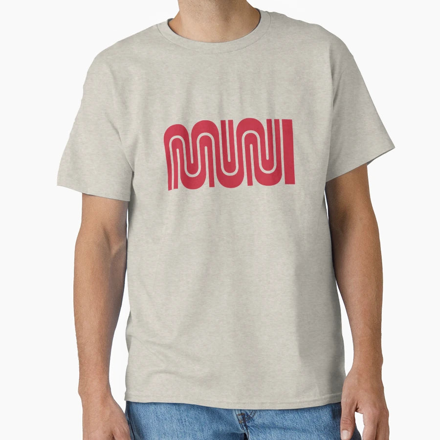 Muni Worm Sf Icons T-Shirt - Custom Art Print for Adults - T-Shirt, Sweatshirt, Hoodie