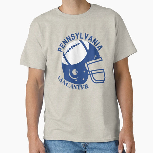 Lancaster Pennsylvania Football T-Shirt - Unique Graphic for Adults - T-Shirt, Sweatshirt, Hoodie