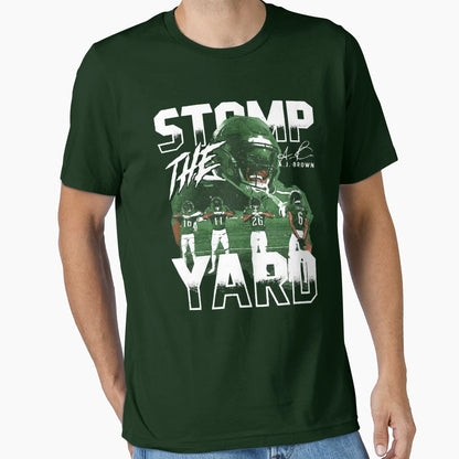 J Brown Stamp Yard T-Shirt - Streetwear Style Men Women - T-Shirt, Sweatshirt, Hoodie
