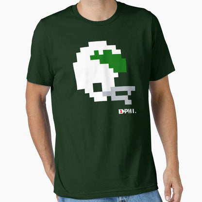 Phl Helmet Tecmo Bowl T-Shirt - Aesthetic Graphic for Adults - T-Shirt, Sweatshirt, Hoodie