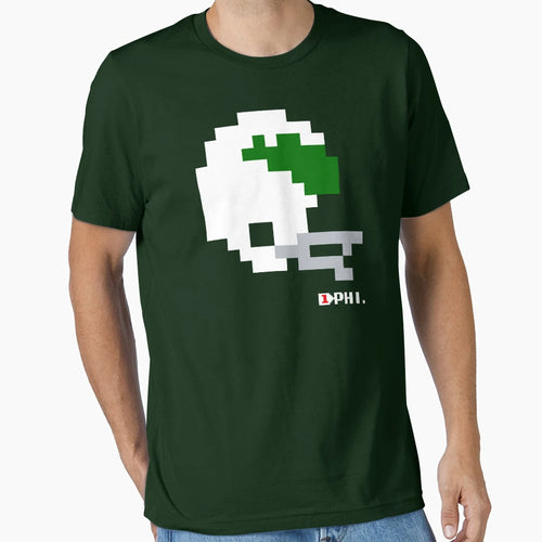 Phl Helmet Tecmo Bowl T-Shirt - Aesthetic Graphic for Adults - T-Shirt, Sweatshirt, Hoodie