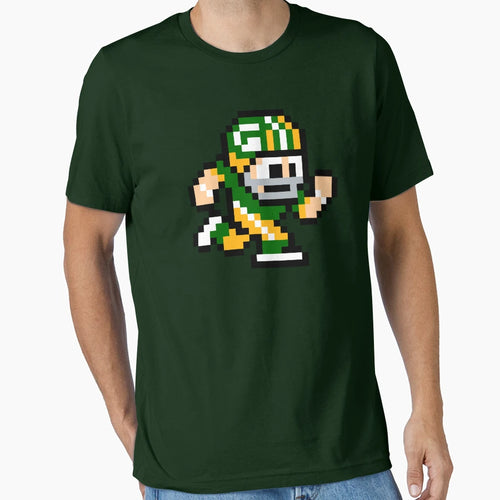 Green Bay Packers Tecmo Super Bowl T-Shirt - Novelty Apparel Unisex - T-Shirt, Sweatshirt, Hoodie