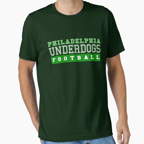 Philadelphia Underdogs Football T-Shirt - Minimalist Print Men Women - T-Shirt, Sweatshirt, Hoodie