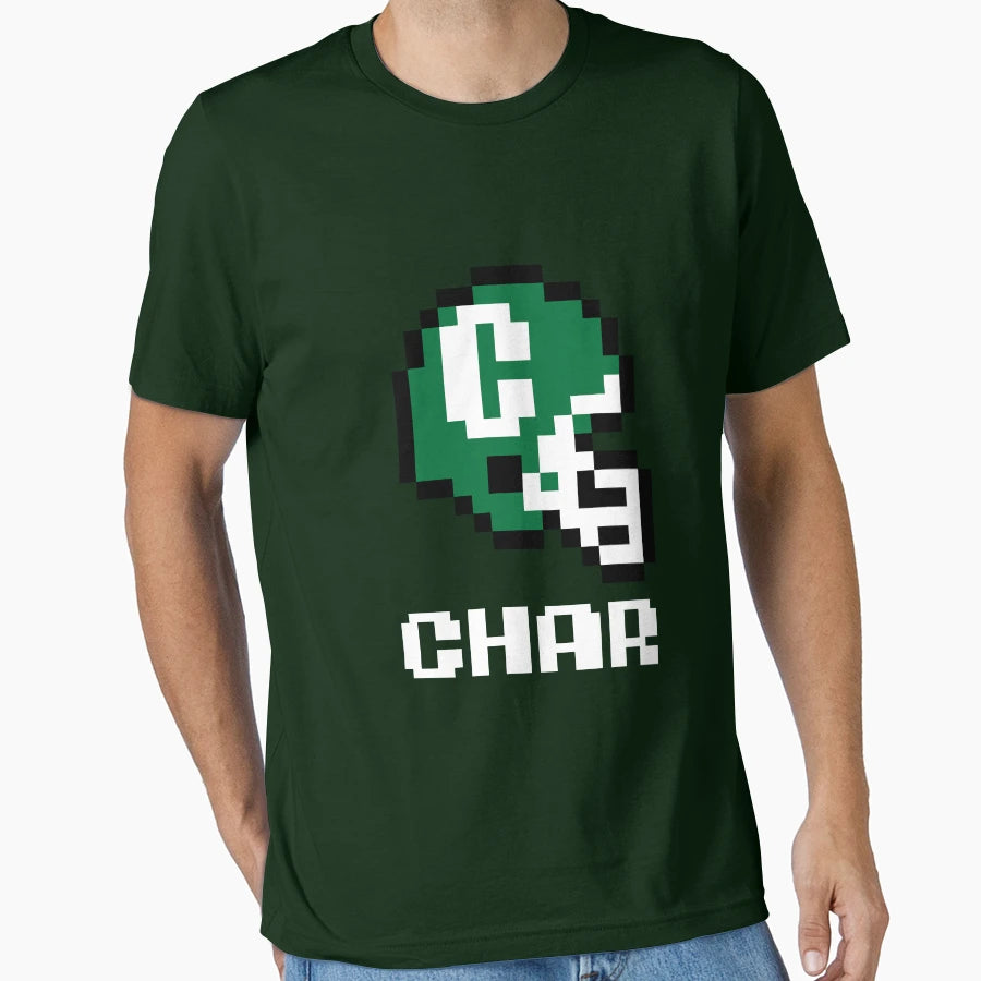 Charlotte 49Ers Tecmo Super Bowl T-Shirt - Aesthetic Graphic for Adults - T-Shirt, Sweatshirt, Hoodie