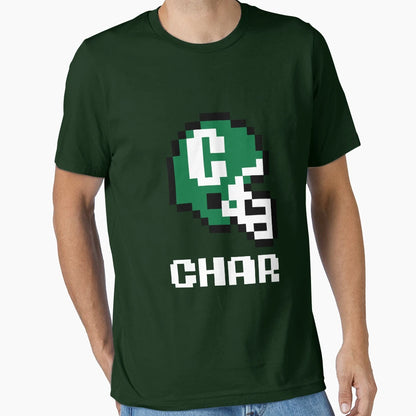 Charlotte 49Ers Tecmo Super Bowl T-Shirt - Aesthetic Graphic for Adults - T-Shirt, Sweatshirt, Hoodie