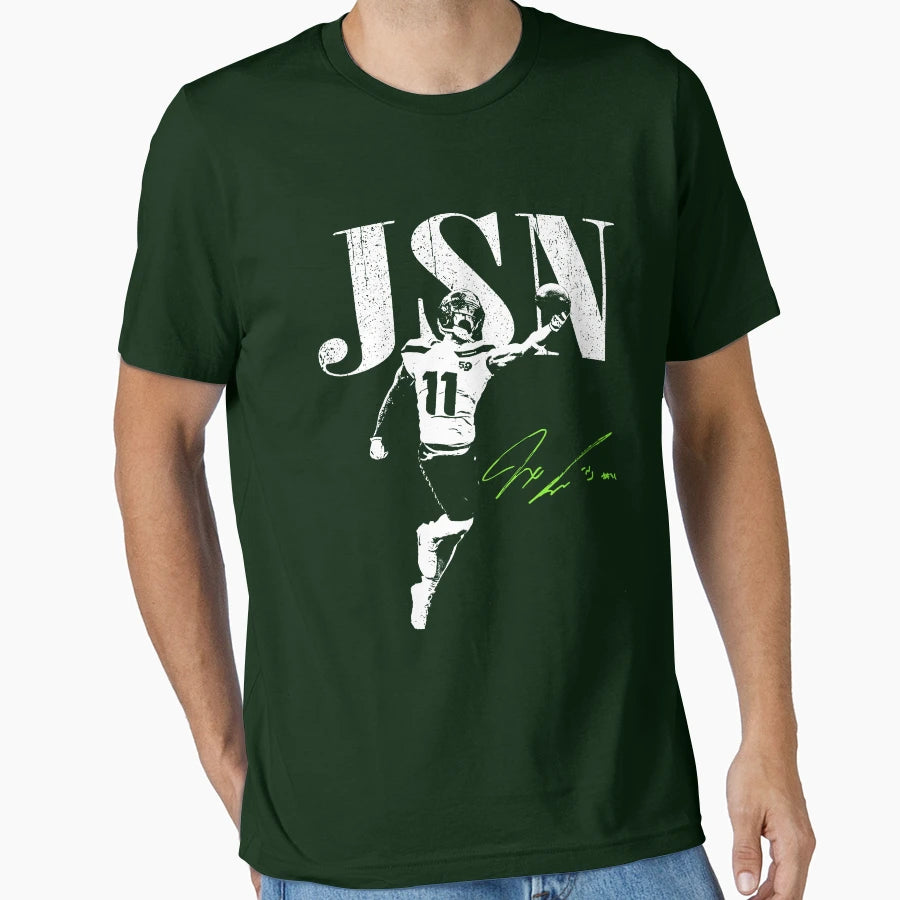 90S Jsn Jaxon Smith Njigba T-Shirt - Minimalist Print Men Women - T-Shirt, Sweatshirt, Hoodie
