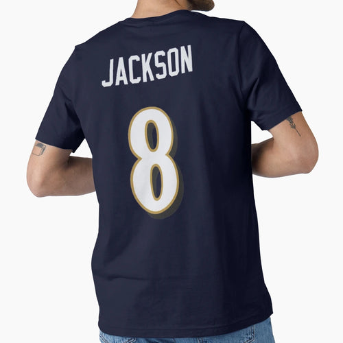 LJ Baltimore Ravens 8 Jersey T-Shirt - Trendy Graphic Men Women - T-Shirt, Sweatshirt, Hoodie