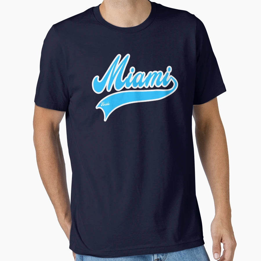 Miami Florida T-Shirt - Casual Everyday Wear for Adults - T-Shirt, Sweatshirt, Hoodie