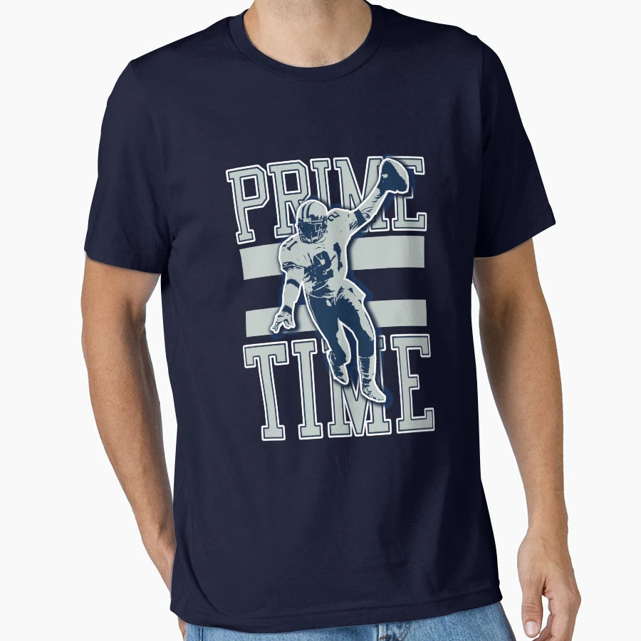 Prime Time Dallas Football T-Shirt - Minimalist Print Unisex - T-Shirt, Sweatshirt, Hoodie