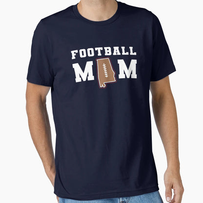 Alabama Football Mom T-Shirt - Aesthetic Graphic Unisex - T-Shirt, Sweatshirt, Hoodie