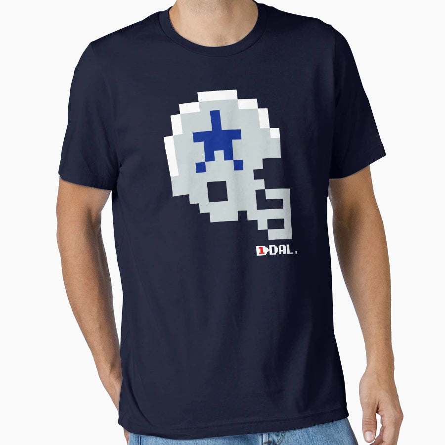 Dal Helmet Tecmo Bowl T-Shirt - Aesthetic Graphic Men Women - T-Shirt, Sweatshirt, Hoodie