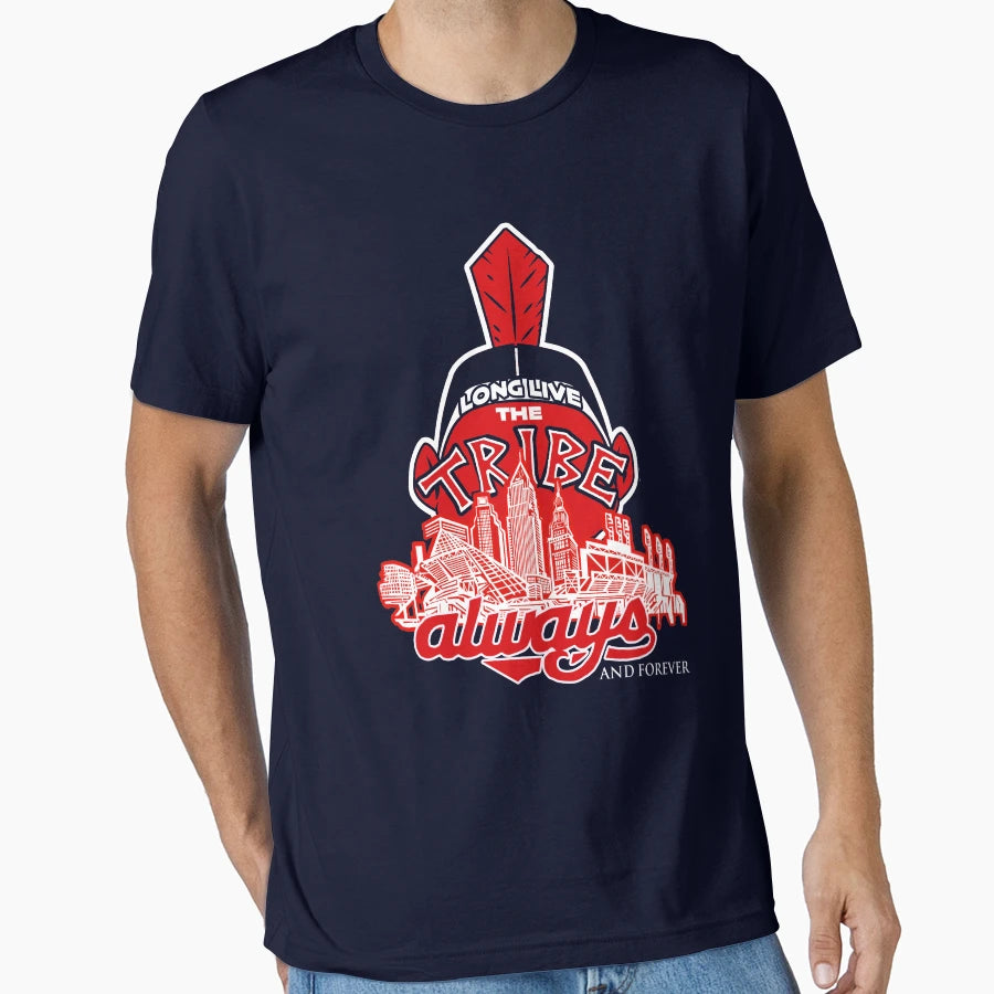 Cleveland Tribe Forever And Always T-Shirt - Graphic Print for Adults - T-Shirt, Sweatshirt, Hoodie