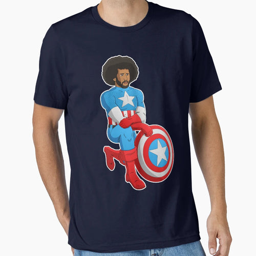 Kaeptain America T-Shirt - Streetwear Style for Adults - T-Shirt, Sweatshirt, Hoodie