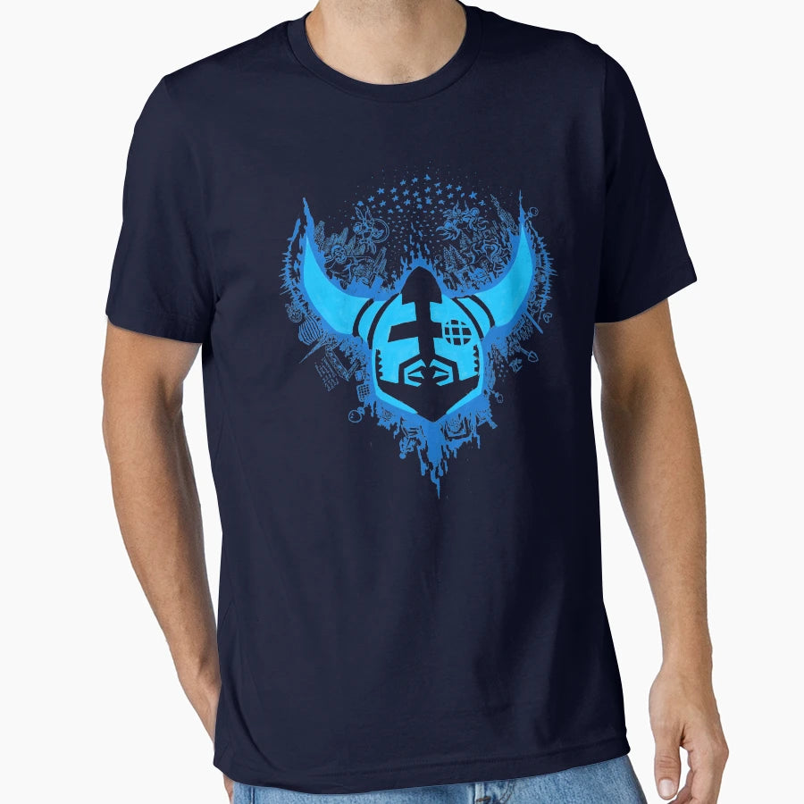 Megaran Symphonies Knight Blue T-Shirt - Custom Art Print for Adults - T-Shirt, Sweatshirt, Hoodie