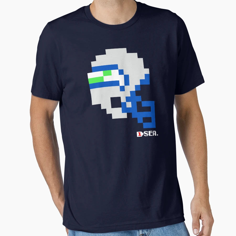 Sea Original Helmet Tecmo Bowl T-Shirt - Graphic Print Men Women - T-Shirt, Sweatshirt, Hoodie