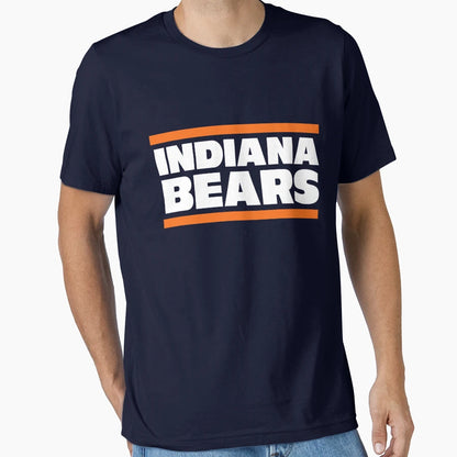 Indiana Bears T-Shirt - Custom Art Print Men Women - T-Shirt, Sweatshirt, Hoodie
