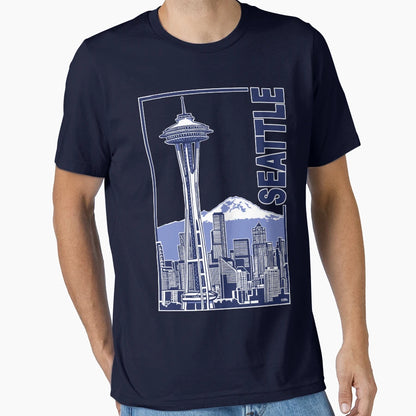 Seattle T-Shirt - Streetwear Style Men Women - T-Shirt, Sweatshirt, Hoodie