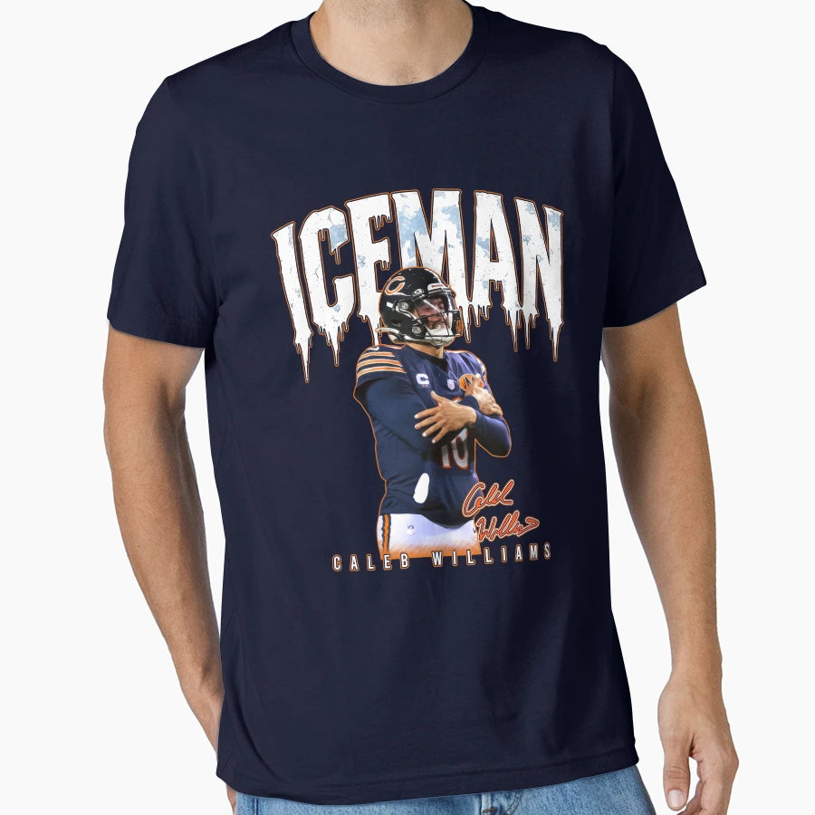 Ice Williams Chicago Football T-Shirt - Minimalist Print Men Women - T-Shirt, Sweatshirt, Hoodie