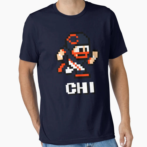 Chicago Bears Tecmo Super Bowl T-Shirt - Fun Novelty Design Men Women - T-Shirt, Sweatshirt, Hoodie