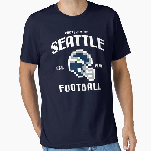 Property Seattle Seahawks Football T-Shirt - Casual Everyday Wear Men Women - T-Shirt, Sweatshirt, Hoodie