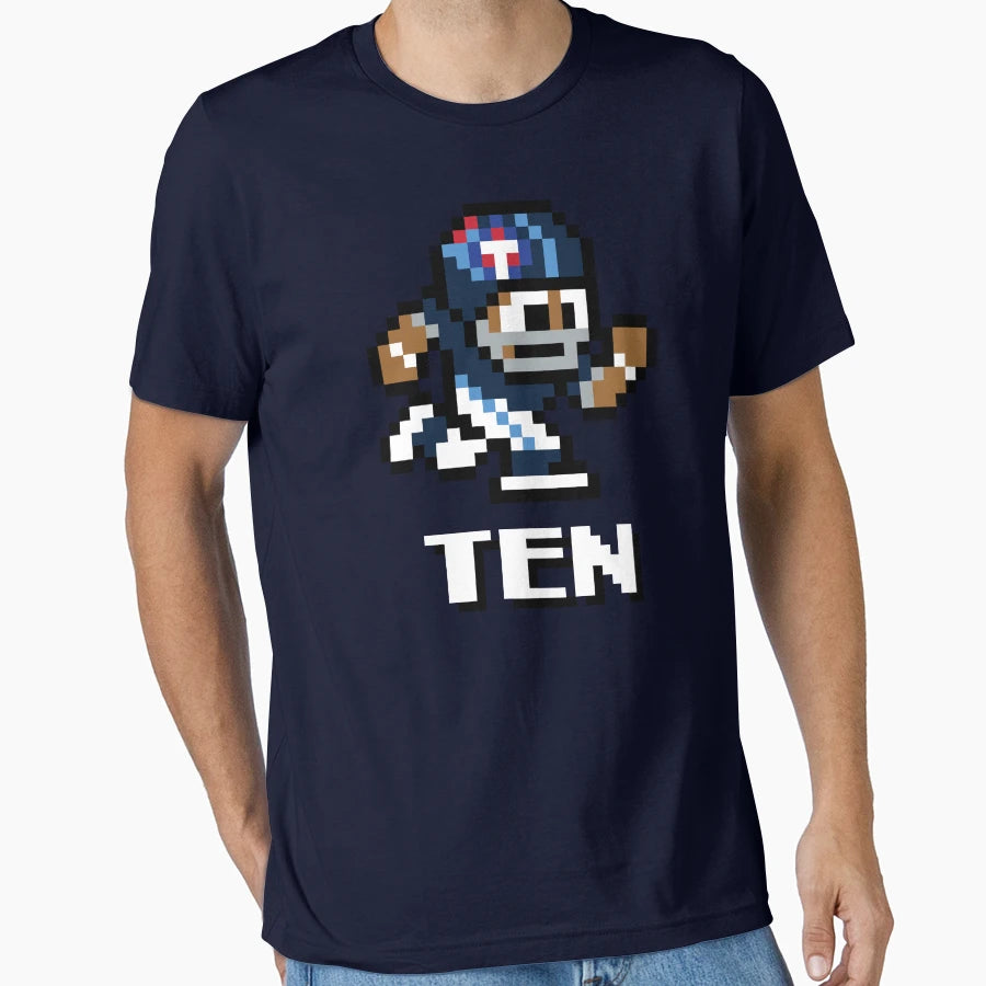 Tennessee Titans Tecmo Super Bowl T-Shirt - Graphic Print for Adults - T-Shirt, Sweatshirt, Hoodie