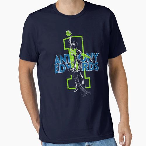 Anthony Edwards T-Shirt - Streetwear Style for Adults - T-Shirt, Sweatshirt, Hoodie