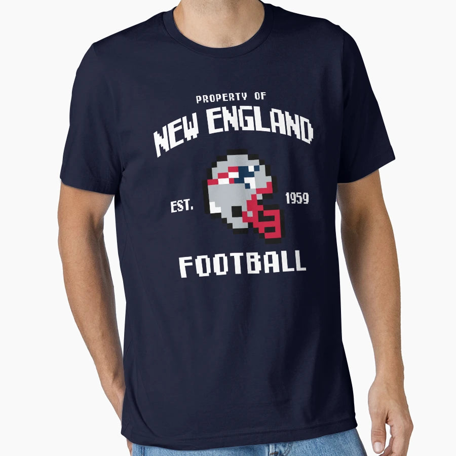 Property New England Patriots Football T-Shirt - Minimalist Print Men Women - T-Shirt, Sweatshirt, Hoodie