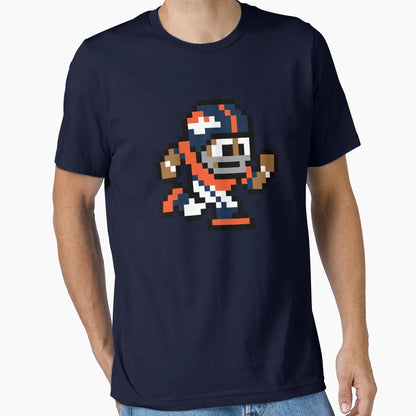 Denver Broncos Tecmo Super Bowl T-Shirt - Fun Novelty Design for Adults - T-Shirt, Sweatshirt, Hoodie
