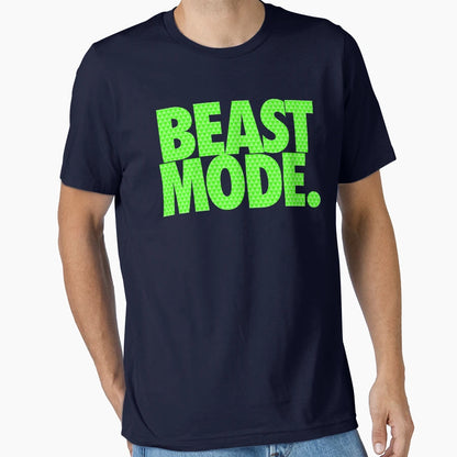 Beast Mode Electric Green T-Shirt - Unique Graphic for Adults - T-Shirt, Sweatshirt, Hoodie
