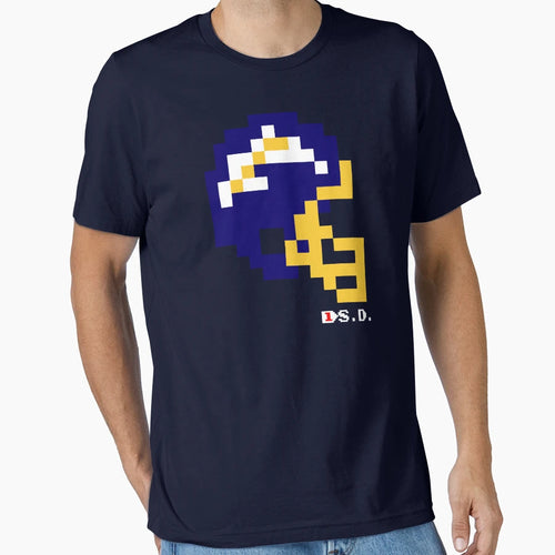 Sd Helmet Tecmo Bowl T-Shirt - Custom Art Print Men Women - T-Shirt, Sweatshirt, Hoodie