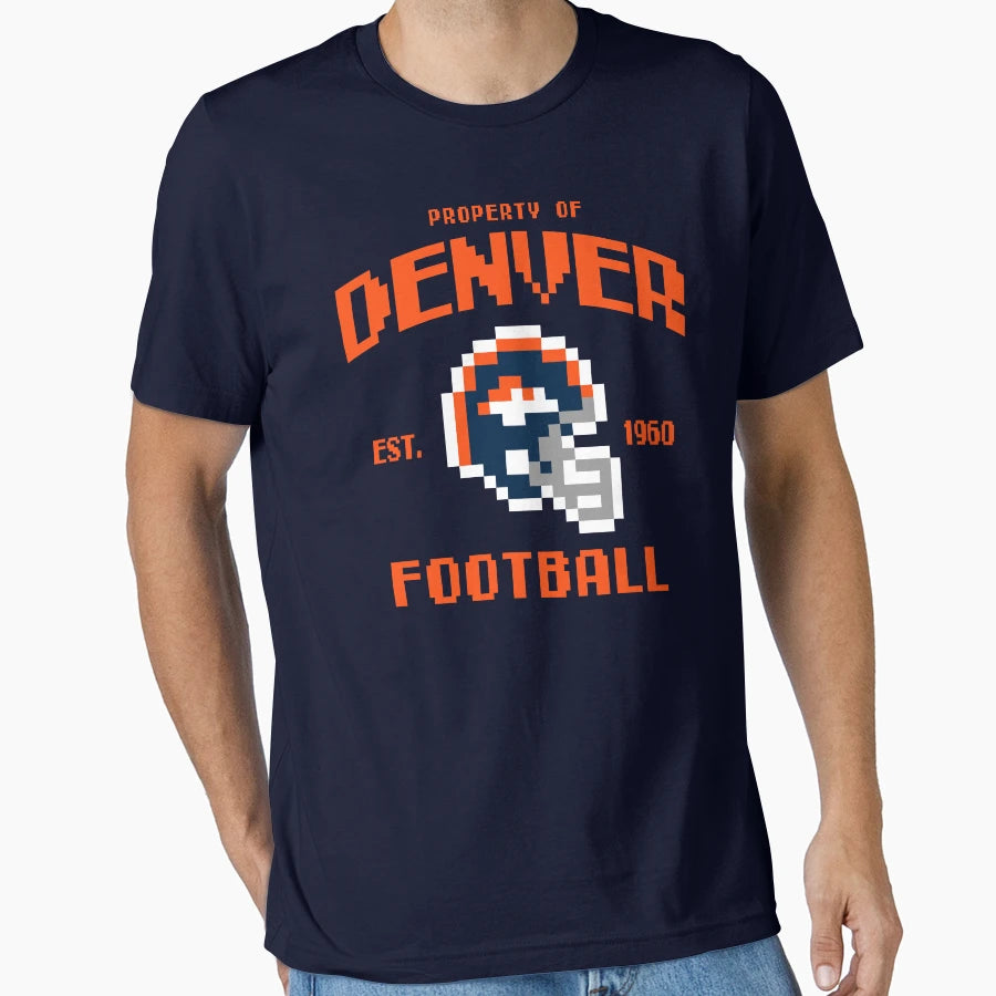 Property Denver Broncos Football T-Shirt - Fun Novelty Design Unisex - T-Shirt, Sweatshirt, Hoodie