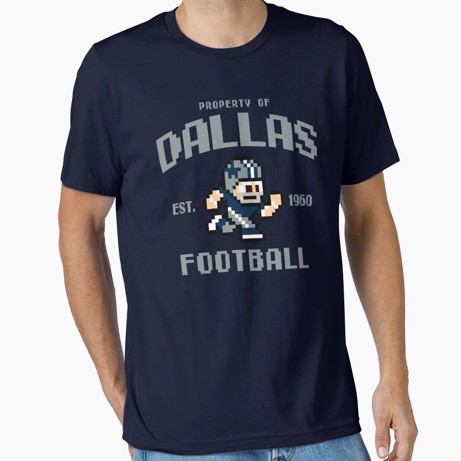 Property Dallas Cowboys Football T-Shirt - Casual Everyday Wear Men Women - T-Shirt, Sweatshirt, Hoodie