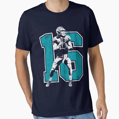 Football Player Trevor Lawrence T-Shirt - Fun Novelty Design for Adults - T-Shirt, Sweatshirt, Hoodie